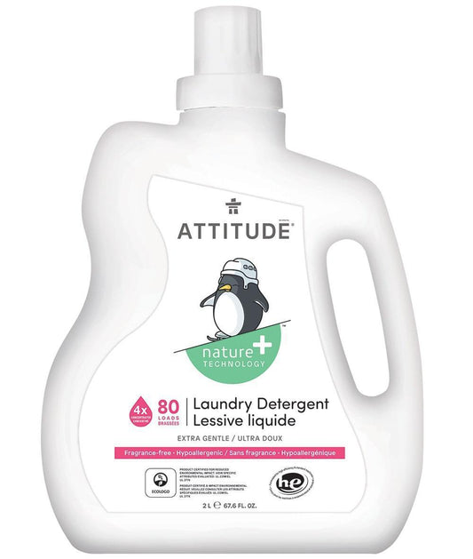 ATTITUDE Nature+ Little Ones Laundry Detergent Fragrance Free